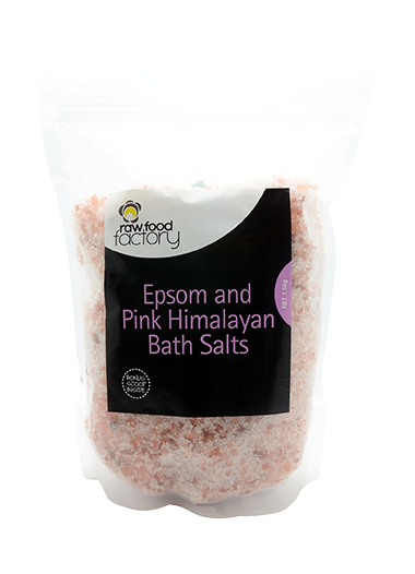 Raw Food Factory Epsom and Pink Himalayan Bath Salts