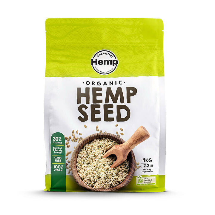 Essential Hemp Organic Hulled Hemp Seeds
