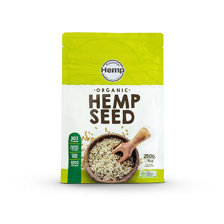 Essential Hemp Organic Hulled Hemp Seeds - 250g