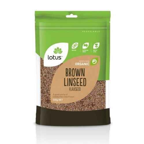Lotus Organic Linseed (Flaxseed) Brown