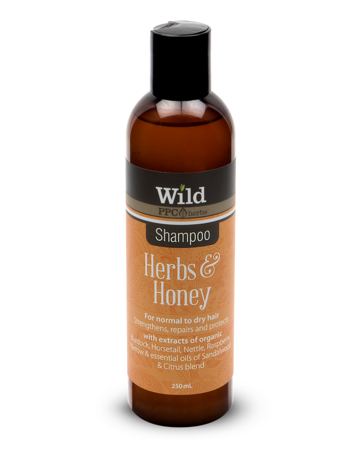 PPC Herbs Wild Herbal Shampoo - Herbs & Honey