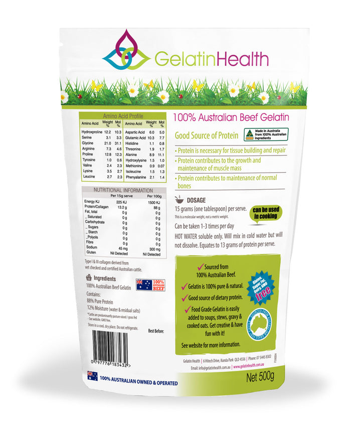 Gelatin Health Food Grade Gelatin