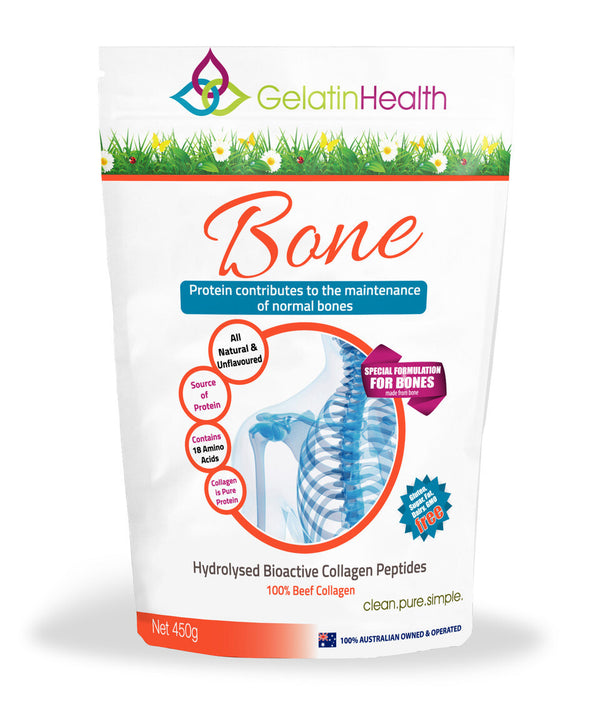 Gelatin Health Bone Strength Collagen