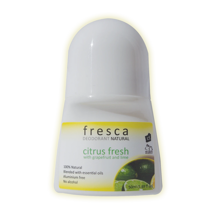Fresca Natural Deodorant - 50ml - Citrus Fresh (Unisex)