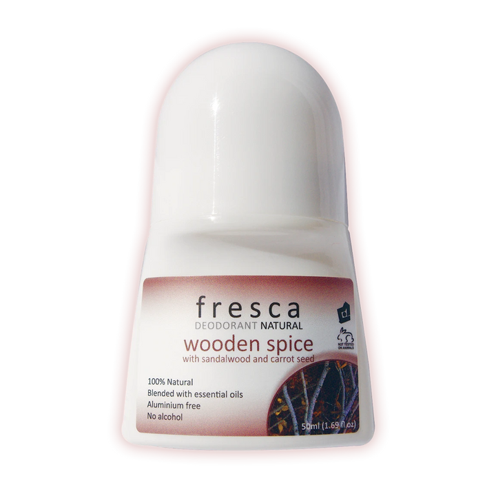 Fresca Natural Deodorant - 50ml - Wooden Spice (Unisex)