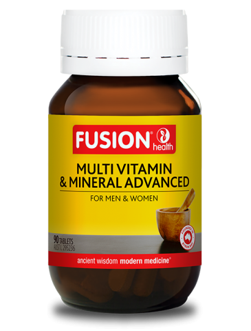 Fusion Health Multi Vitamin & Mineral Advanced - 90 Tablets