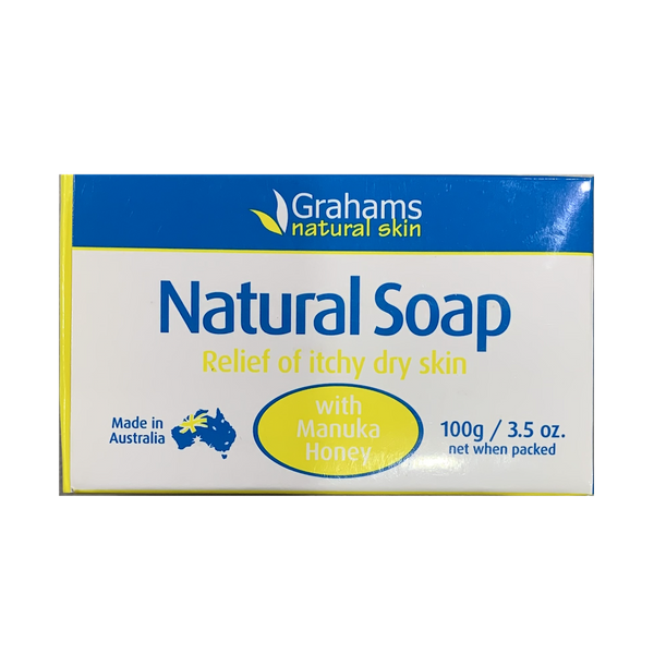 Grahams Natural Soap with Manuka Honey