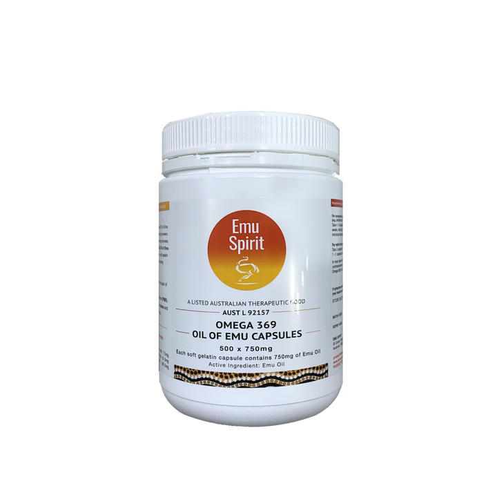 Emu Spirit Omega 369 Oil Of Emu 750mg