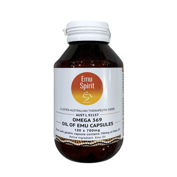 Emu Spirit Omega 369 Oil Of Emu 750mg