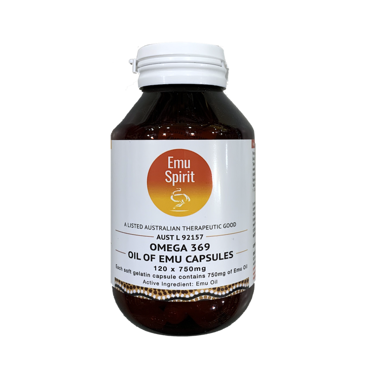 Emu Spirit Omega 369 Oil Of Emu 750mg