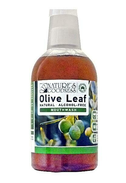 Nature's Goodness Olive Leaf Alcohol Free Mouthwash