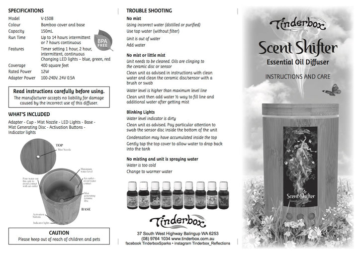 Tinderbox Scent Shifter