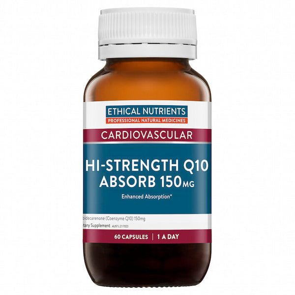 Ethical Nutrients Hi Strength Q10 Absorb 150mg