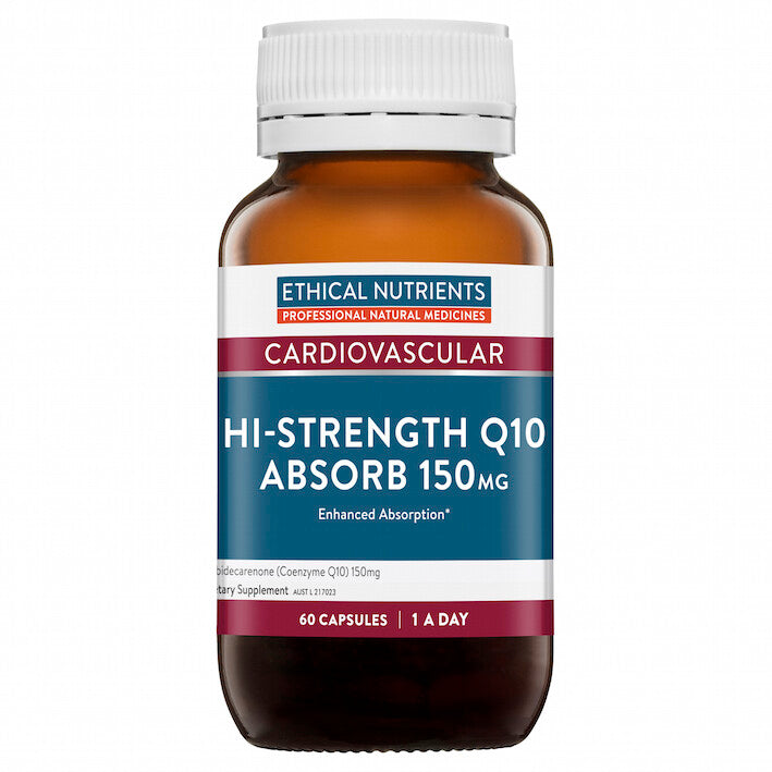 Ethical Nutrients Hi Strength Q10 Absorb 150mg