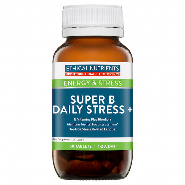 Ethical Nutrients Super B Daily Stress+ - 60 Tablets