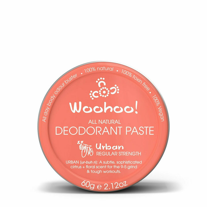 Woohoo Body Natural Deodorant Paste - 60g - Urban