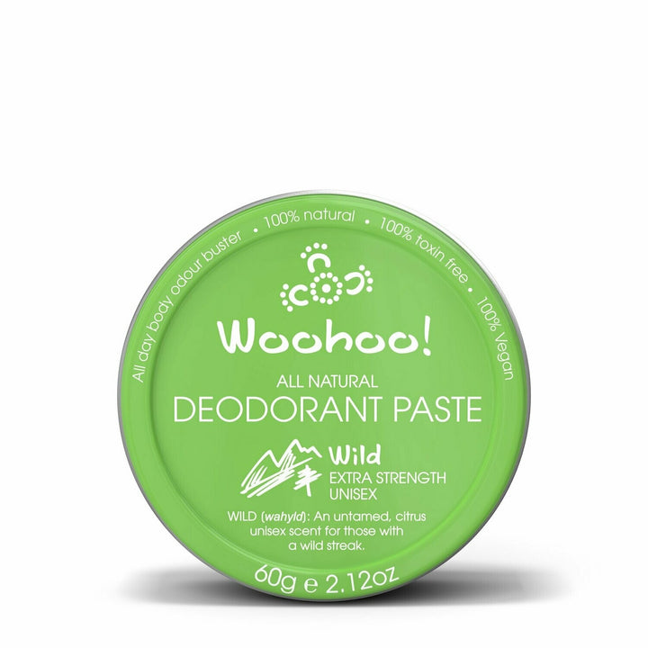 Woohoo Body Natural Deodorant Paste - 60g - Wild