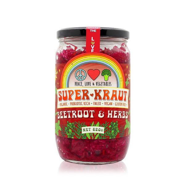 Peace Love Vegetables Superkraut
