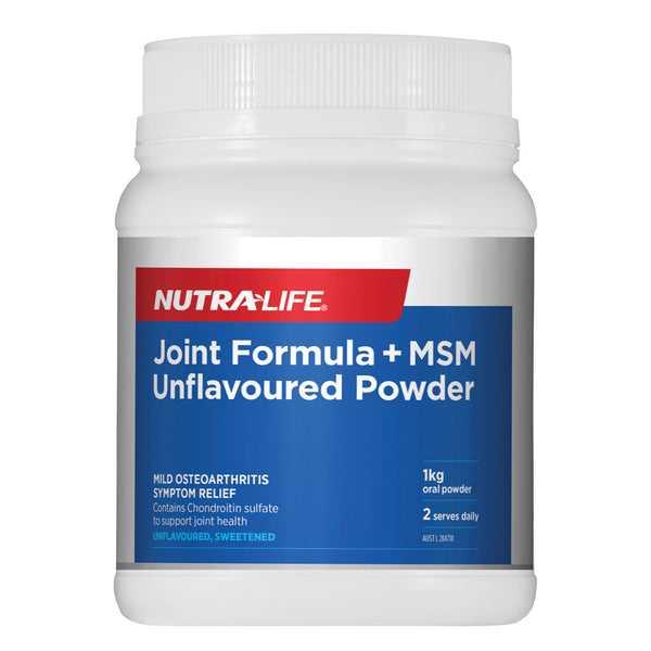 Nutralife Joint Formula + MSM Unflavoured Powder