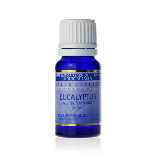 Springfields Eucalyptus Pure Essential Oil - Certified Organic