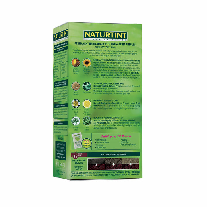 Naturtint 9R Fire Red Permanent Hair Colour