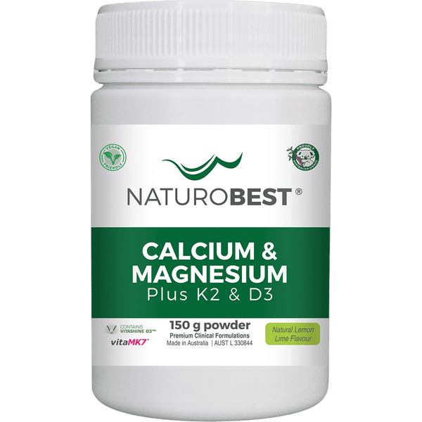 Naturobest Calcium & Magnesium Plus K2 & D3