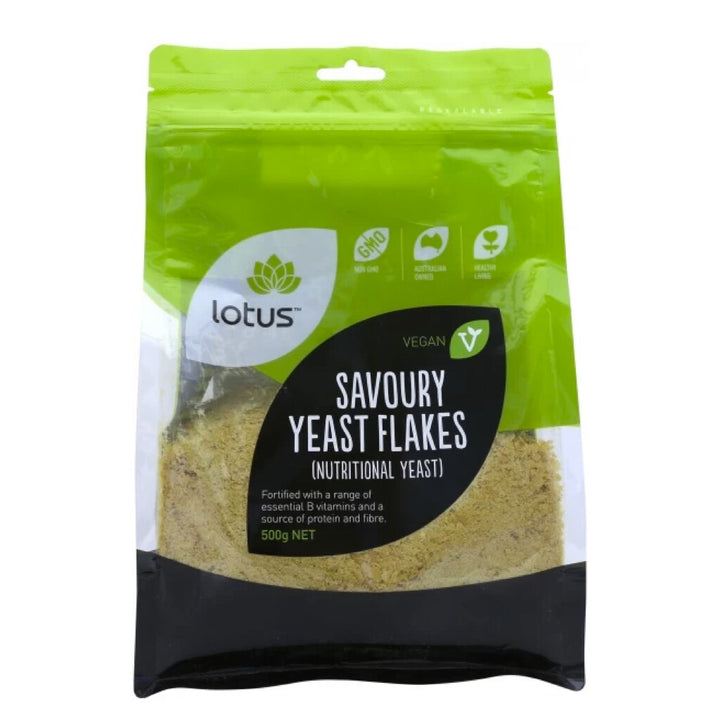 Lotus Savoury Yeast Flakes (Nutritional Yeast) - 500g
