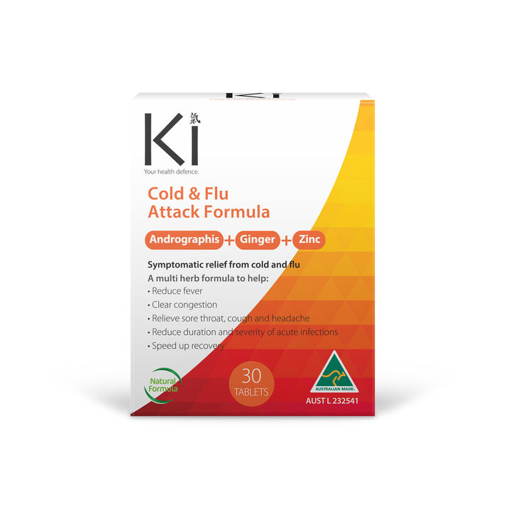 Kalmcold Image Ki Cold & Flu Attack Formula | Ki Health Defence | The Vitamin Outlet