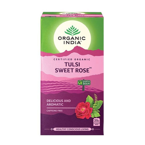 Organic India Tulsi Sweet Rose Tea