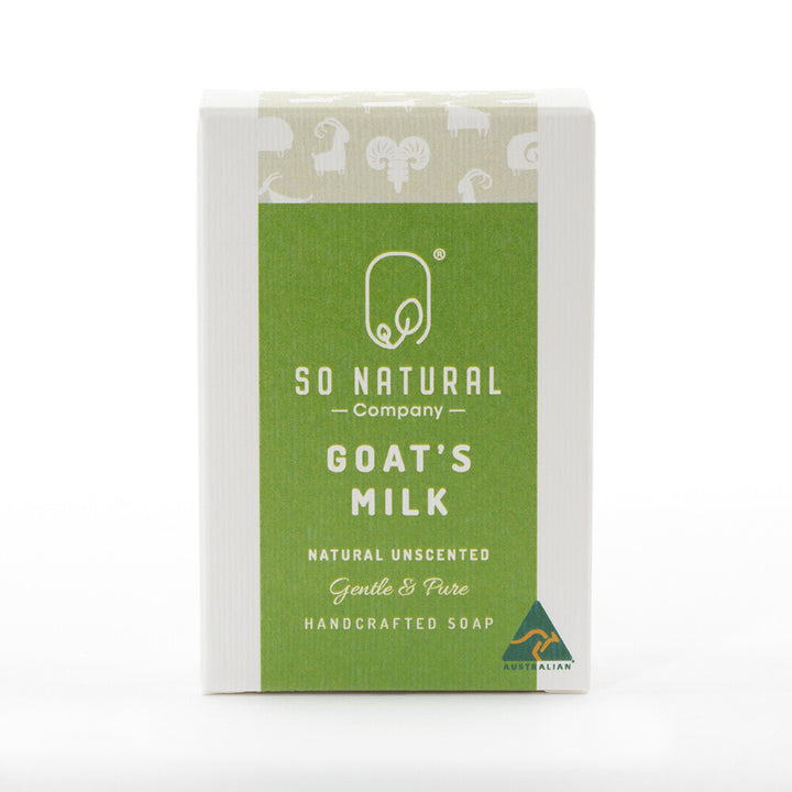 So Natural Company Goat’s Milk Soap Bar - 110g - Natural Unscented