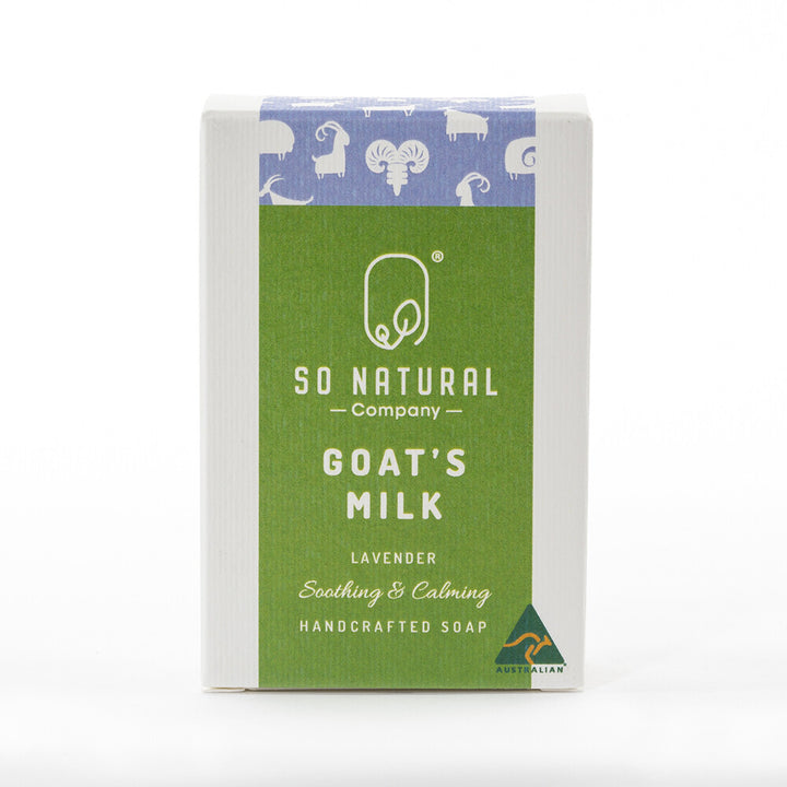 So Natural Company Goat’s Milk Soap Bar - 110g - Lavender