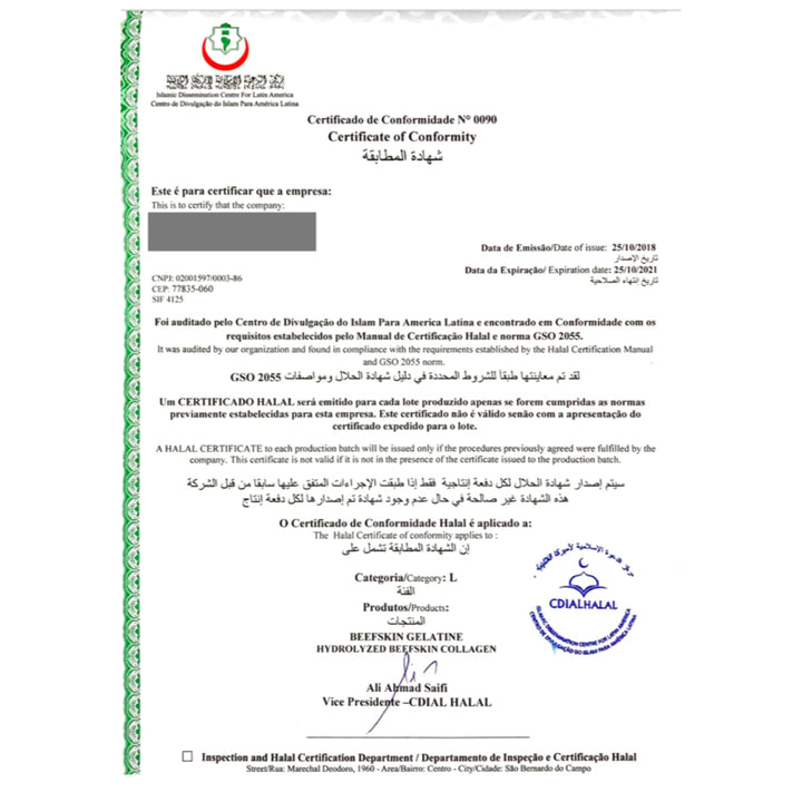 Nutraviva Nes Protein Halal Certified Collagen Hydrolysate