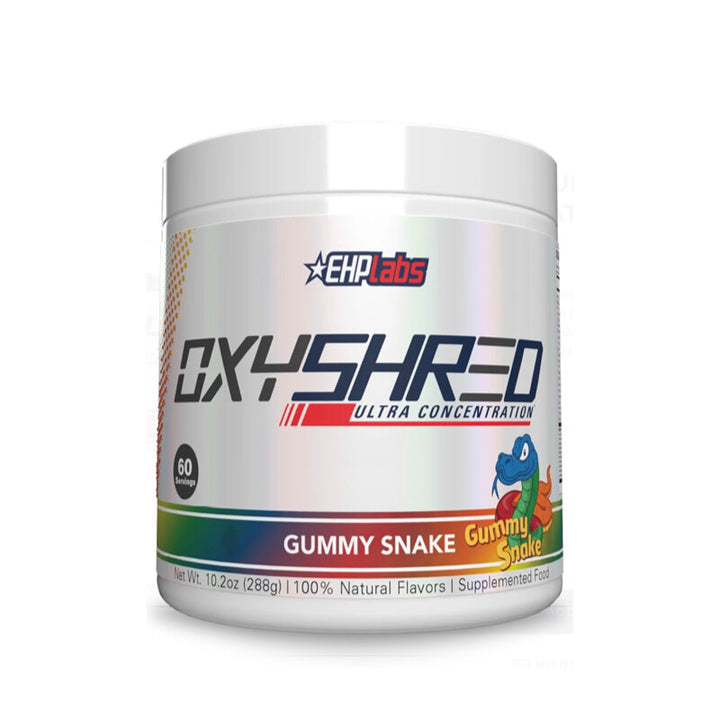 EHPLabs Oxyshred Ultra Thermogenic - 60 Servings - Gummy Snake