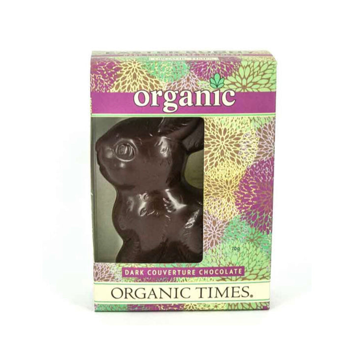 Organic Times Dark Chocolate Easter Bunny