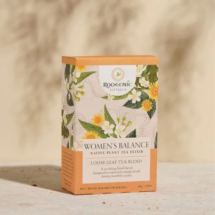 Roogenic Women's Balance Tea Bag & Tin Gift Box