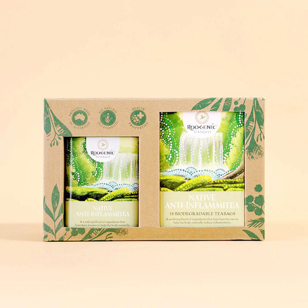 Roogenic Native Anti-Inflammitea Tea Bag & Tin Gift Box