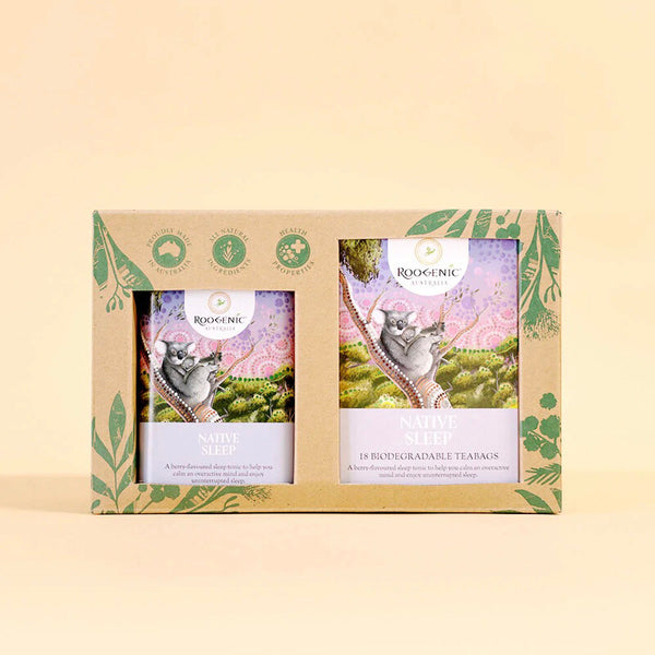 Roogenic Native Sleep Tea Bag & Tin Gift Box