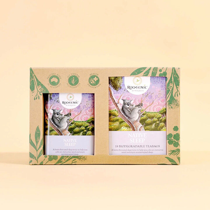 Roogenic Native Sleep Tea Bag & Tin Gift Box