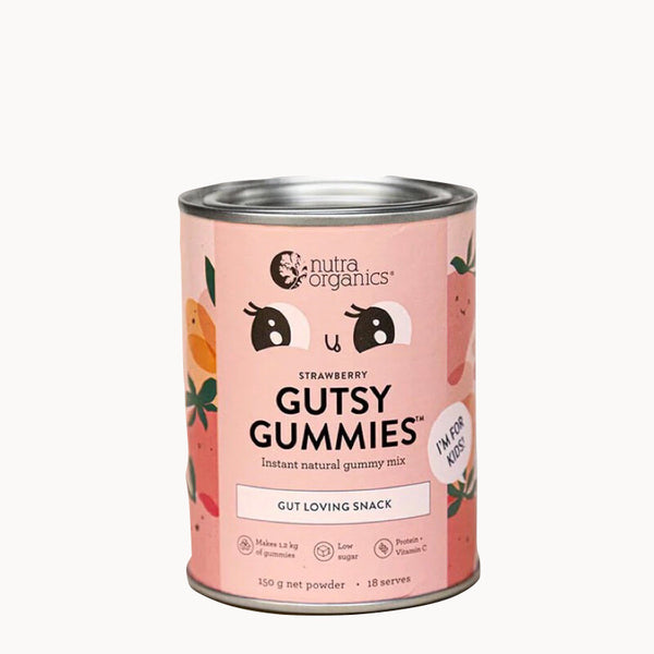 Nutra Organics Gutsy Gummies Strawberry