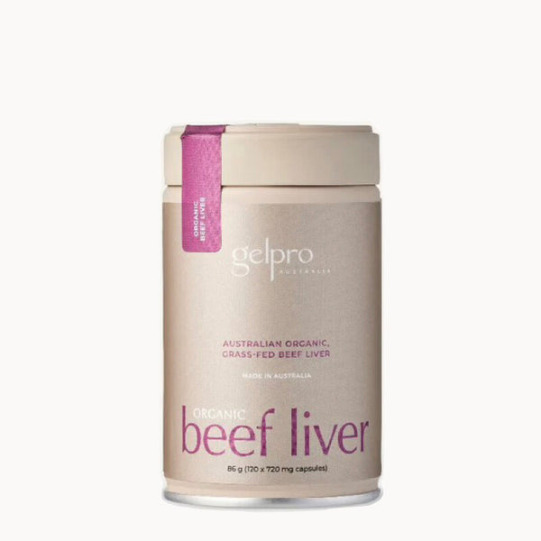 gelpro Organic Grass-Fed Beef Liver Capsules