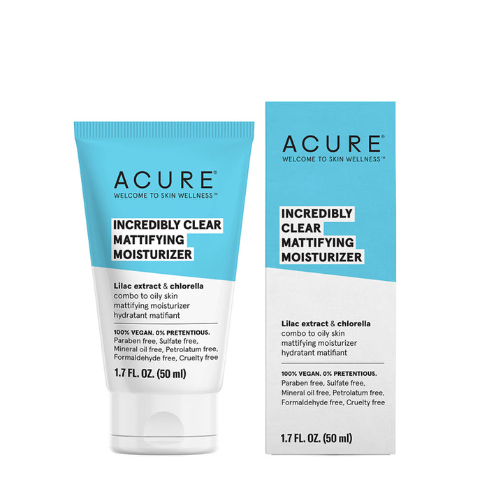 Acure Incredibly Clear Mattifying Moisturizer 50ml