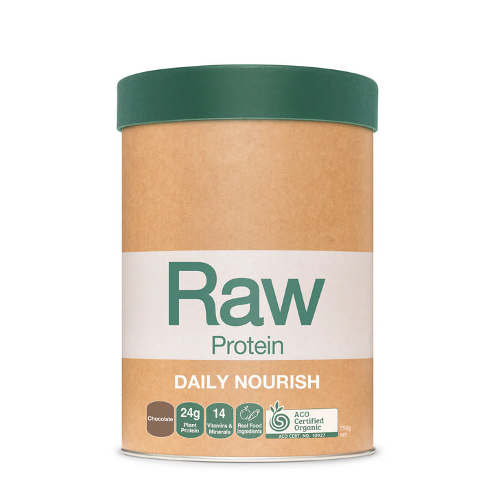Amazonia Raw Protein Org Daily Nourish Chocolate 750g