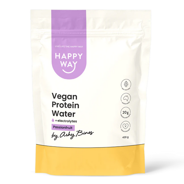 Ashy Bines Vegan Protein Water Passionfruit 420g