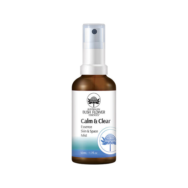 Australian Bush Flower Calm & Clear Essence Skin & Space Mist 50ml