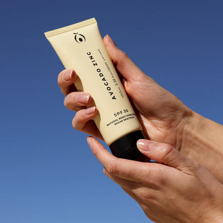 Avocado Zinc SPF 30 Natural Body Sunscreen