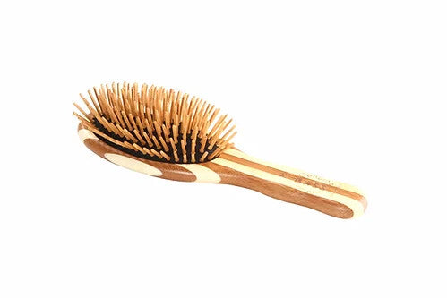 Bass Brushes The Green Brush 15 Small Oval Bamboo