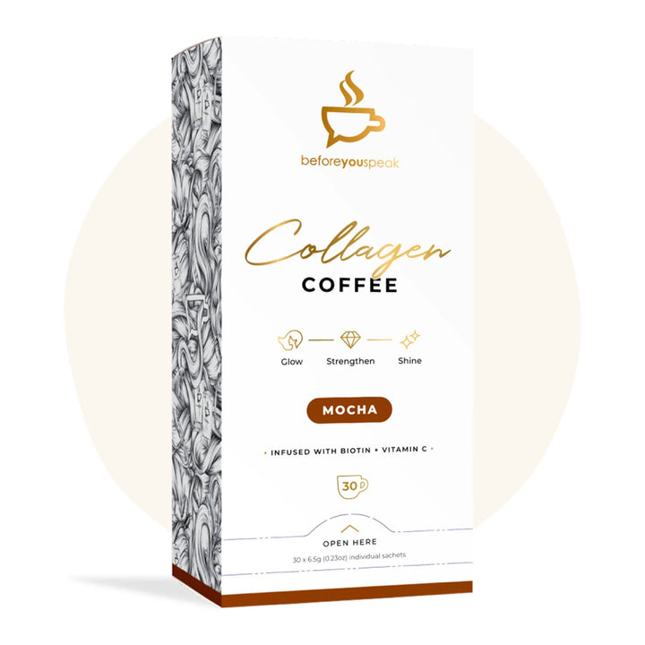 BeforeYouSpeak Coffee - Glow Collagen Coffee Mocha