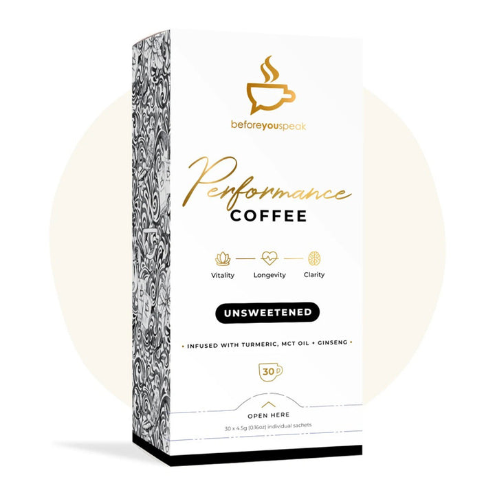 BeforeYouSpeak Coffee - High Performance Coffee Unsweetened