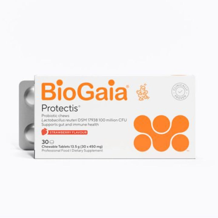 BioGaia Protectis packaging on a white background