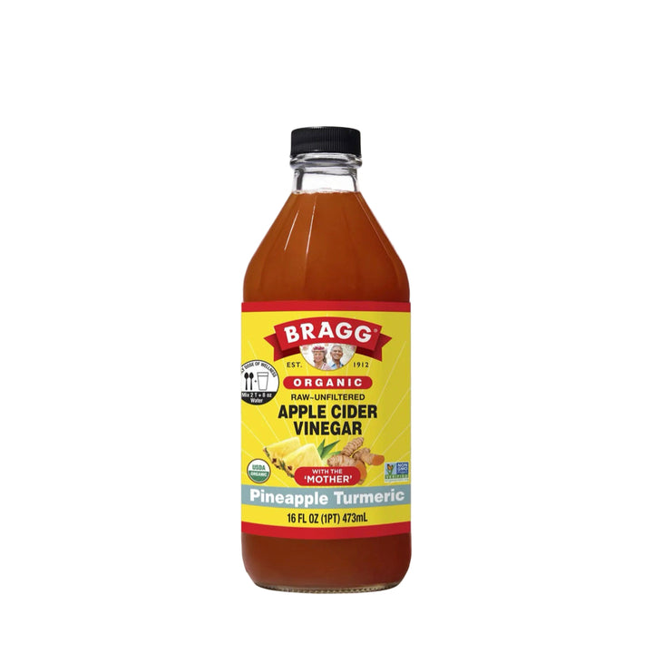 Bragg Apple Cider Vinegar Pineapple Turmeric 473ml
